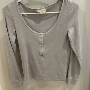 Universal Thread Deep Scoop Henley